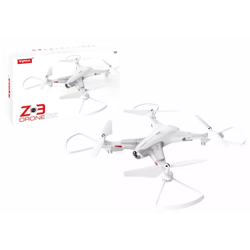 LEAN TOYS RC Drohne Z3 720P Kamera Weiß