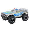 LEAN TOYS RC Off-Road Polizeiauto 1:8 Silber