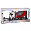 LEAN TOYS RC Fernbedienung Betonmischer-LKW mit beweglichem Mischer und Lichtern 1:14