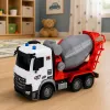LEAN TOYS RC Fernbedienung Betonmischer-LKW mit beweglichem Mischer und Lichtern 1:14