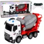 LEAN TOYS RC Fernbedienung Betonmischer-LKW mit beweglichem Mischer und Lichtern 1:14