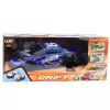 LEAN TOYS RC Sportwagen mit beleuchteter Drift-Karosserie, Blau 1:16 4WD 2,4GHz