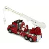 LEAN TOYS Feuerwehr-Fernsteuerauto 2.4G mit Licht und Sound Rot