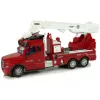 LEAN TOYS Feuerwehr-Fernsteuerauto 2.4G mit Licht und Sound Rot