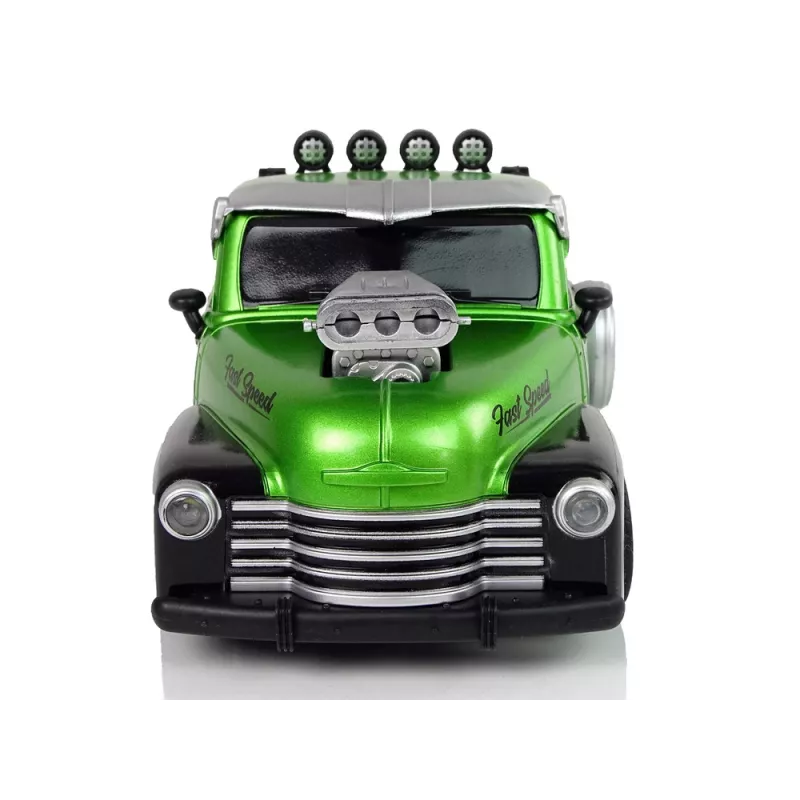 LEAN TOYS Ferngesteuerter 1:18 Grüner Pick-up Truck