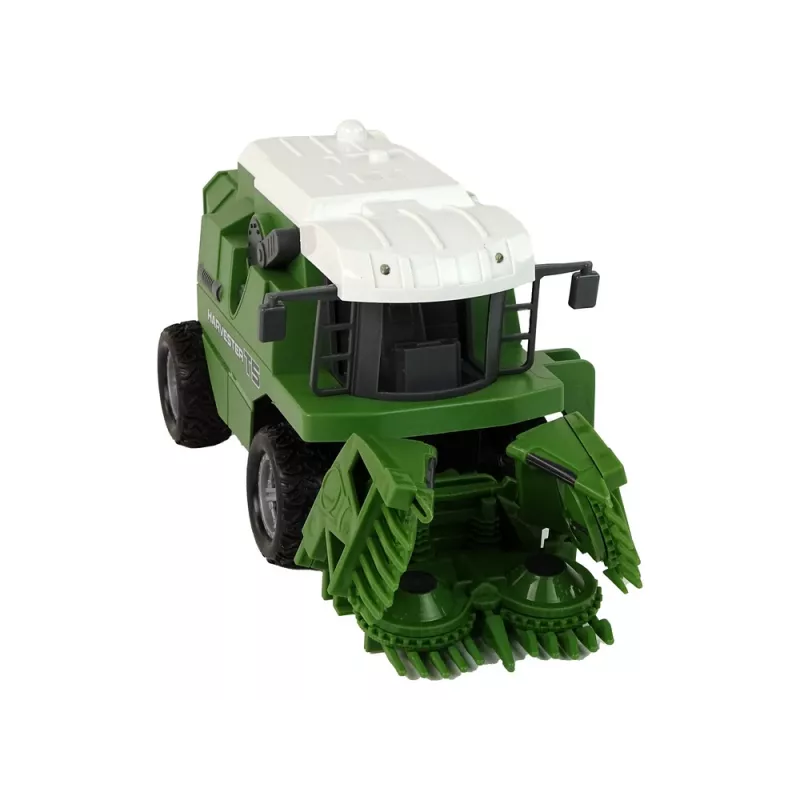 LEAN TOYS Fernbedienung Mähdrescher R/C Lichter Grün