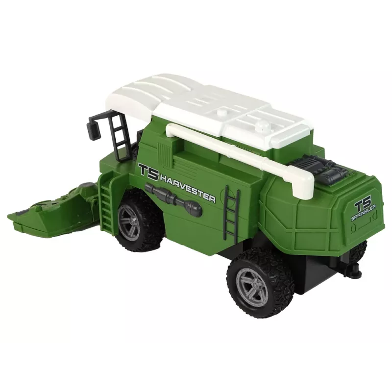 LEAN TOYS Fernbedienung Mähdrescher R/C Lichter Grün