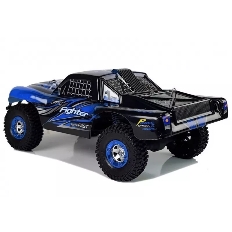 LEAN TOYS Ferngesteuertes Auto FY-01 4x4 Pick Up 1:12 R/C 40 km/h Blau