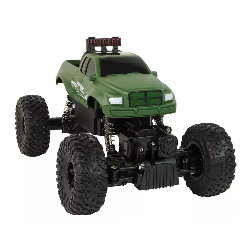 LEAN TOYS Ferngesteuertes Auto R/C 2,4 GHz 1:18 Grün
