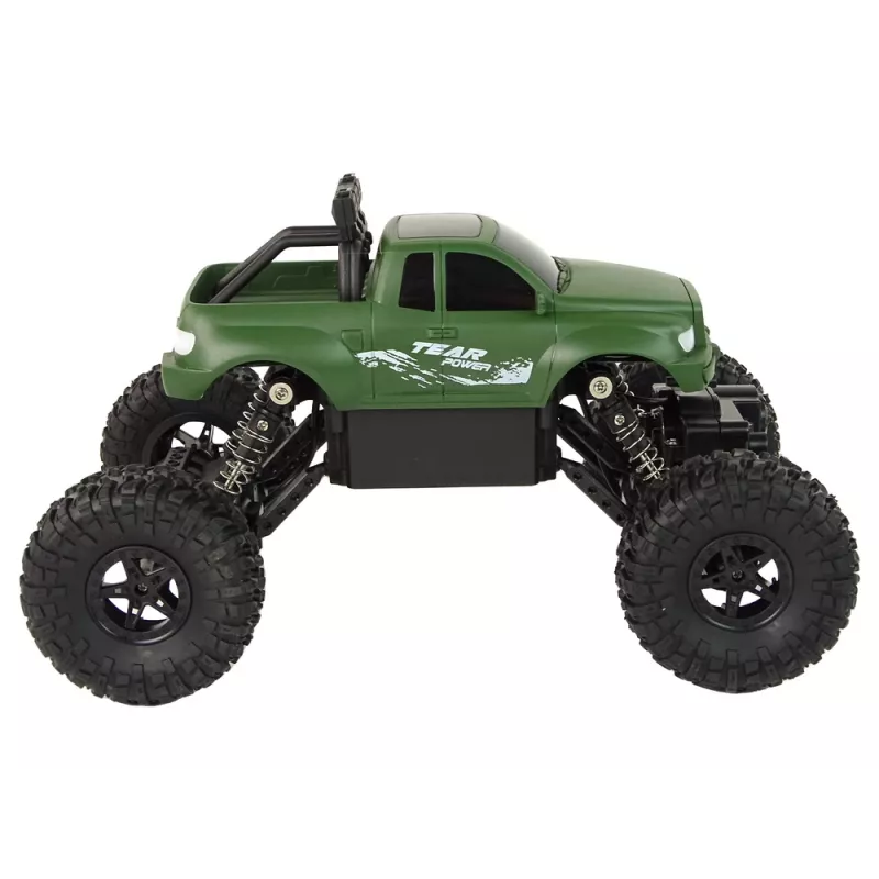 LEAN TOYS Ferngesteuertes Auto R/C 2,4 GHz 1:18 Grün