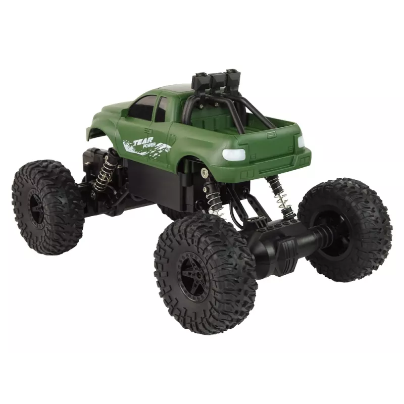 LEAN TOYS Ferngesteuertes Auto R/C 2,4 GHz 1:18 Grün
