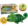 LEAN TOYS ferngesteuertes Chamäleon grünes Licht 28 cm
