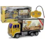 LEAN TOYS ferngesteuerter Baustellen-LKW 1:24 Gelb