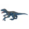 LEAN TOYS ferngesteuerter Dinosaurier Velociraptor mit Sound und Brüllen, Blau