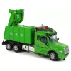 LEAN TOYS Müllwagen Pilot ferngesteuert 2.4G Lichter Geräusche Grün