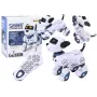 LEAN TOYS Ferngesteuerter interaktiver Roboterhund – Tanzen, Singen, programmierbare Befehle, Blau | DistriNode SA