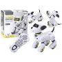 LEAN TOYS ferngesteuerter interaktiver Roboterhund – Gold, tanzend, programmierbar, wiederaufladbar