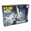 LEAN TOYS ferngesteuertes Passagierflugzeug mit LED-Leuchten 40 MHz Pilot