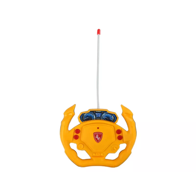 LEAN TOYS ferngesteuertes Passagierflugzeug mit LED-Leuchten 40 MHz Pilot