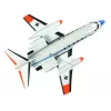 LEAN TOYS ferngesteuertes Passagierflugzeug mit LED-Leuchten 40 MHz Pilot