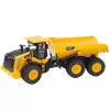 LEAN TOYS Fernsteuerbarer RC Muldenkipper Transporter Sounds 9CH 2.4G Gelb
