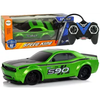 LEAN TOYS ferngesteuerter Sportwagen 1:24 Racing Green