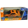 LEAN TOYS Remote Controlled Sports Car 1:24 Racing Orange 27 MHz Pilot