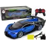 LEAN TOYS ferngesteuerter Sportwagen mit LED-Frontscheinwerfern und R/C-Fernbedienung
