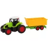 LEAN TOYS Ferngesteuerter Traktor mit Anhänger RC 1:16 Grün