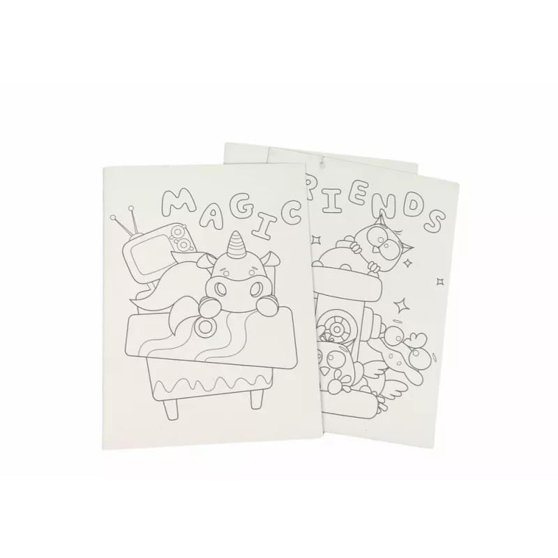 LEAN TOYS Scratch Coloring Book For Kids Animals