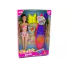 LEAN TOYS Set Puppenzubehör Kayak Pink