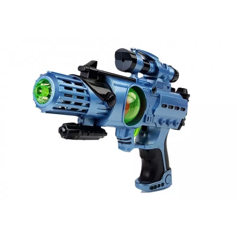LEAN TOYS Set Laser Gun Space Warrior Mask Lights Sounds