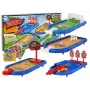 LEAN TOYS 4-in-1 Arcade-Spiele-Set Basketball Football Shield Bowling Dart