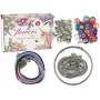 LEAN TOYS Set Armbänder, Ketten und bunte Schmuckperlen