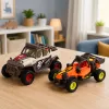 LEAN TOYS Set aus Geländewagen mit Licht und Sound, 2 Stück
