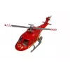 LEAN TOYS Set Feuerwehrfahrzeuge Hubschrauber Motor Licht Geräusche