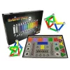 LEAN TOYS Set Magnastix Magnetbausteine 560 + Board