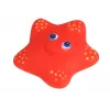 LEAN TOYS Set Meerestiere zum Baden, Gummi-Fisch-Sieb, 12 Teile