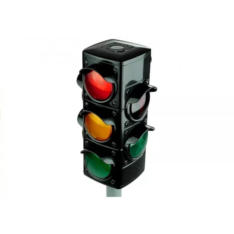 LEAN TOYS Signalanlage Verkehrsschild für Kinder 72 cm