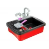 LEAN TOYS Spülbecken Küchenspüle mit Zubehör
