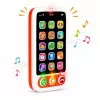 LEAN TOYS Smartphone Interaktives Lernspielzeug für Kinder mit Geräuschen und Lichtern