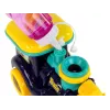 LEAN TOYS Seifenblasen-Lokomotive mit Licht und Sound, blau