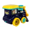 LEAN TOYS Seifenblasen-Lokomotive mit Licht und Sound, blau