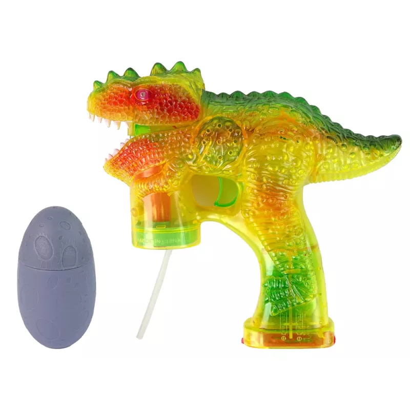 LEAN TOYS Seifenblasenmaschine Dinosaurier 1x Ei