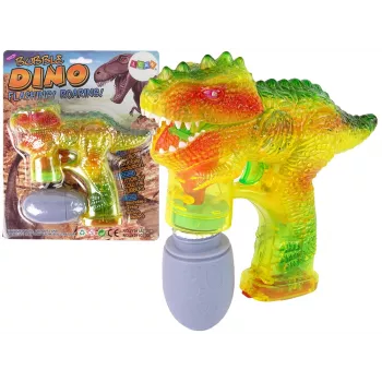 LEAN TOYS Seifenblasenmaschine Dinosaurier 1x Ei