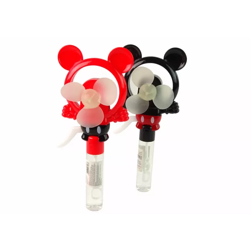 LEAN TOYS Seifenblasen-Windmühle Mickey Mouse