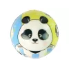 LEAN TOYS Soft Ball Small Patterns Colors for Baby 7 cm im Durchmesser