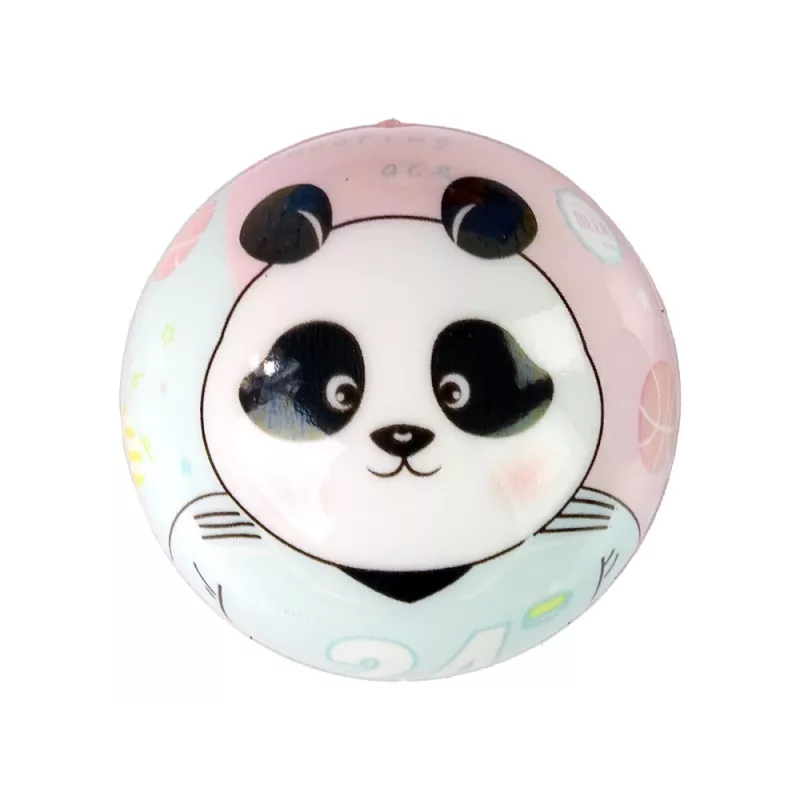 LEAN TOYS Soft Ball Small Patterns Colors for Baby 7 cm im Durchmesser