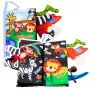 LEAN TOYS Soft Educational Book Rustling Animals For Babies