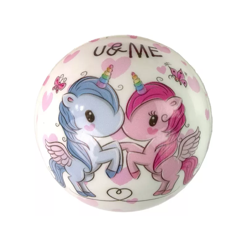 LEAN TOYS Weicher Regenbogen-Sensorikball für Babys 8 cm Durchmesser